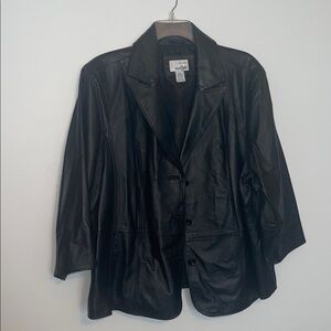 East 5th Leather Jacket Plus Size 3X (24/26)